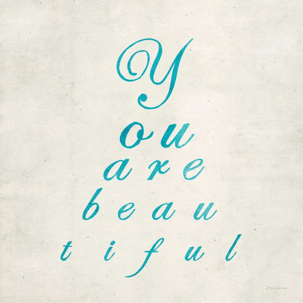 You are Beautiful in Blue art print by Morgan Yamada for $57.95 CAD