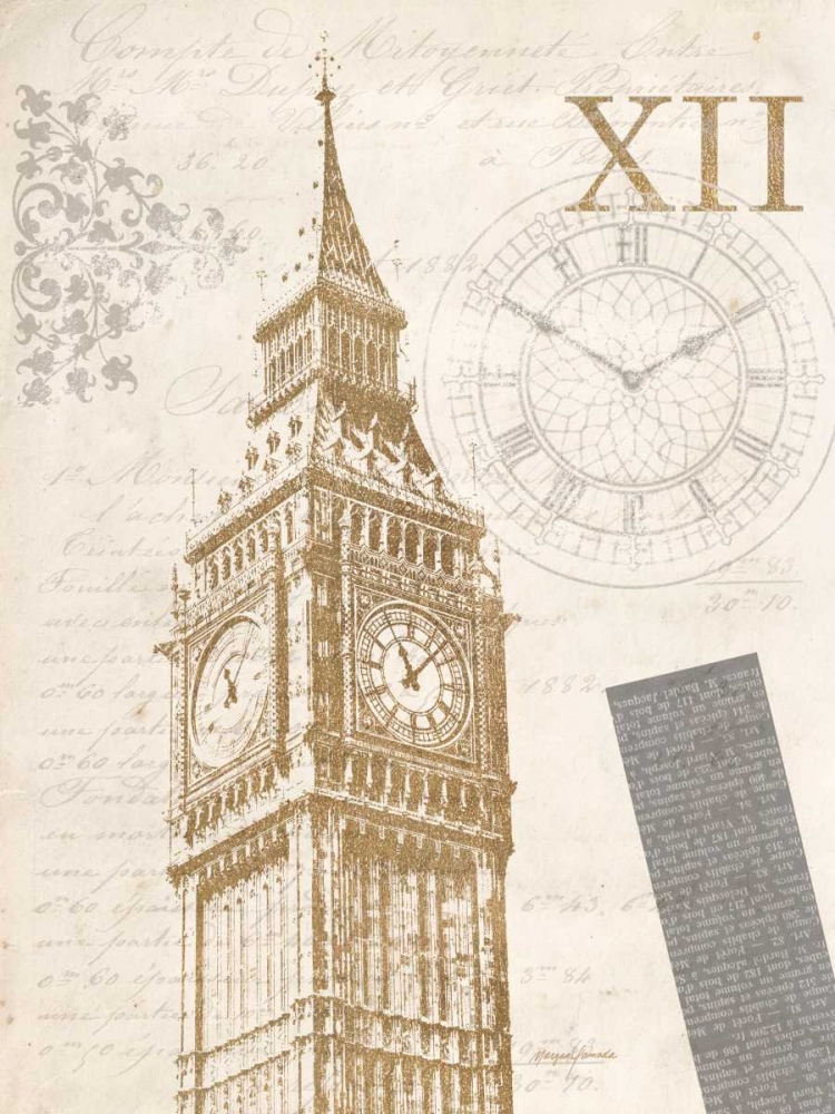 The Details of Big Ben art print by Morgan Yamada for $57.95 CAD