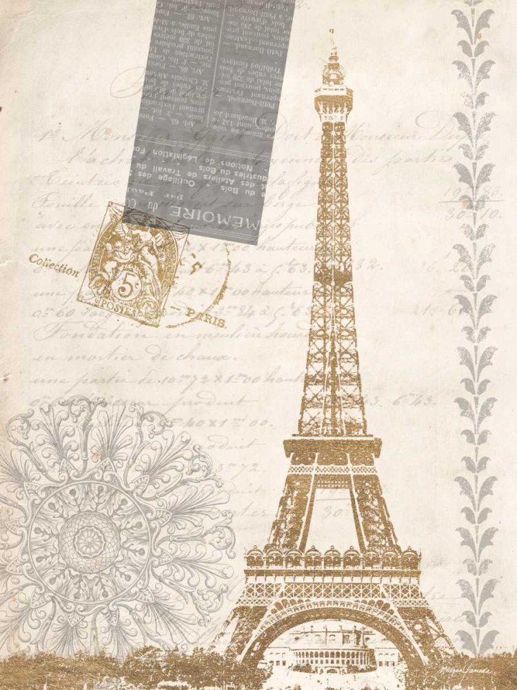 The Details of Eiffel art print by Morgan Yamada for $57.95 CAD