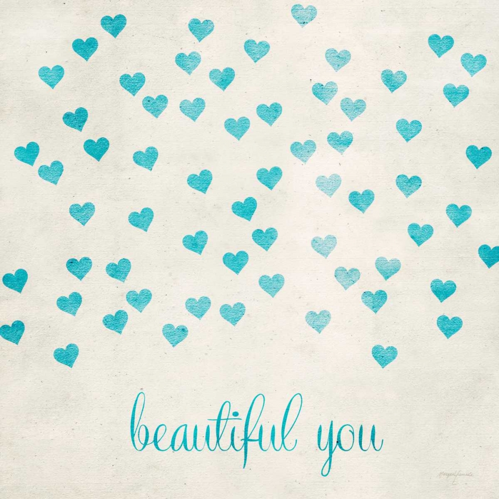 Beautiful You in Blue art print by Morgan Yamada for $57.95 CAD