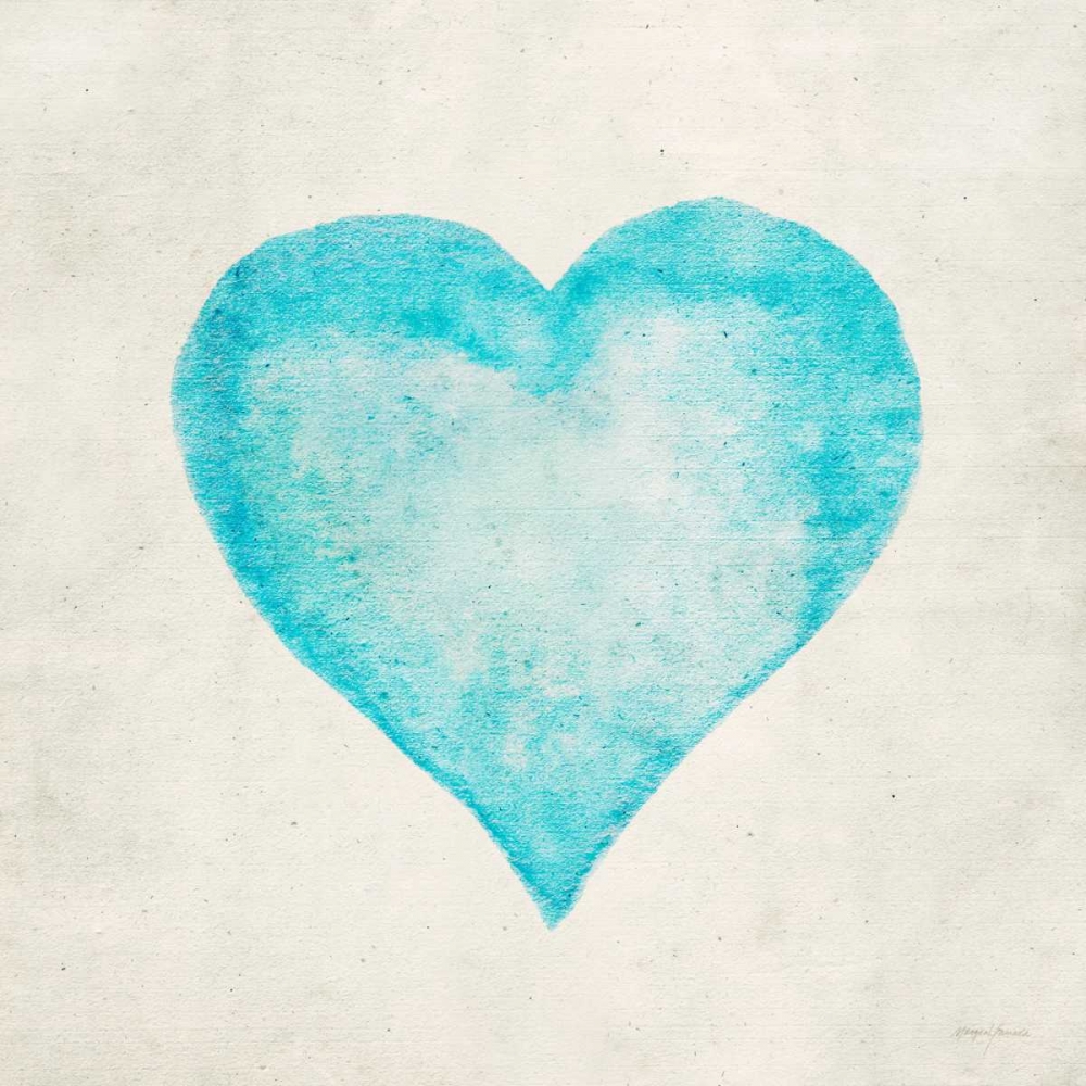 Blue Heart art print by Morgan Yamada for $57.95 CAD