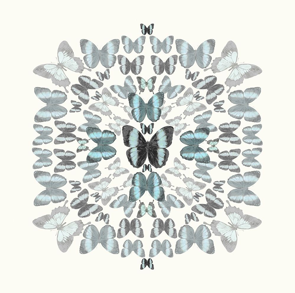 Butterfly Kaleidoscope art print by Evangeline Taylor for $57.95 CAD