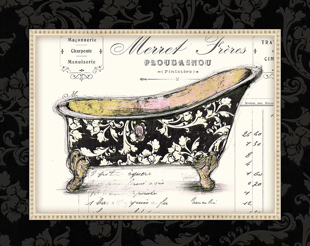 Boudoir Bath 2 art print by Valentina for $57.95 CAD