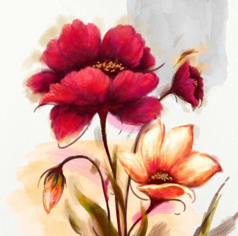 Floral Allegro art print by Art Atelier Alliance for $57.95 CAD