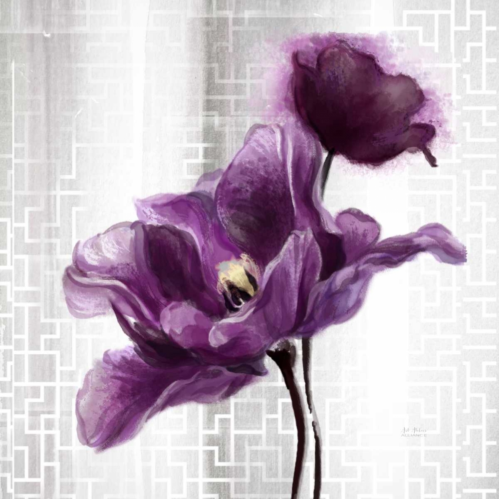 Ethereal Spring Tulip art print by Art Atelier Alliance for $57.95 CAD