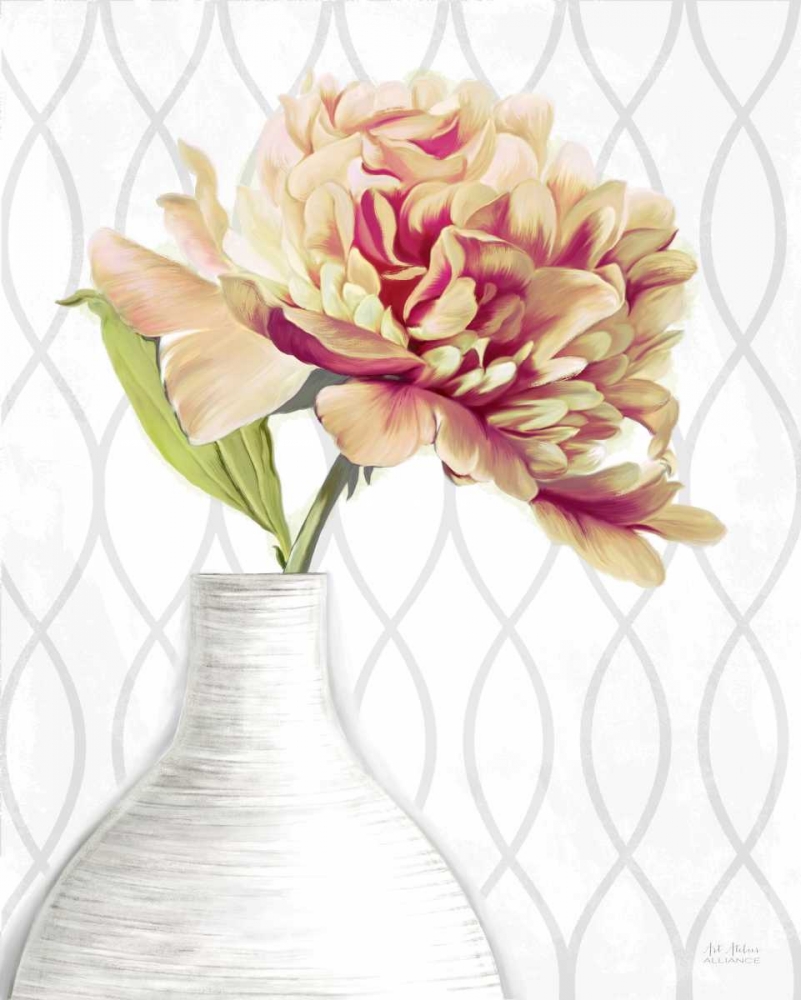 Designer Peony 1 art print by Art Atelier Alliance for $57.95 CAD