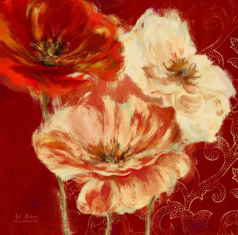 Eastern Poppies 1 art print by Art Atelier Alliance for $57.95 CAD