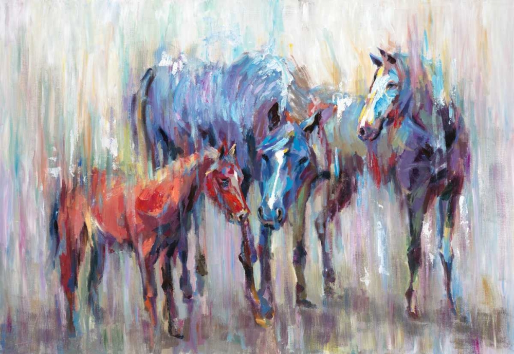 3 Horse 1 art print by Art Atelier Alliance for $57.95 CAD