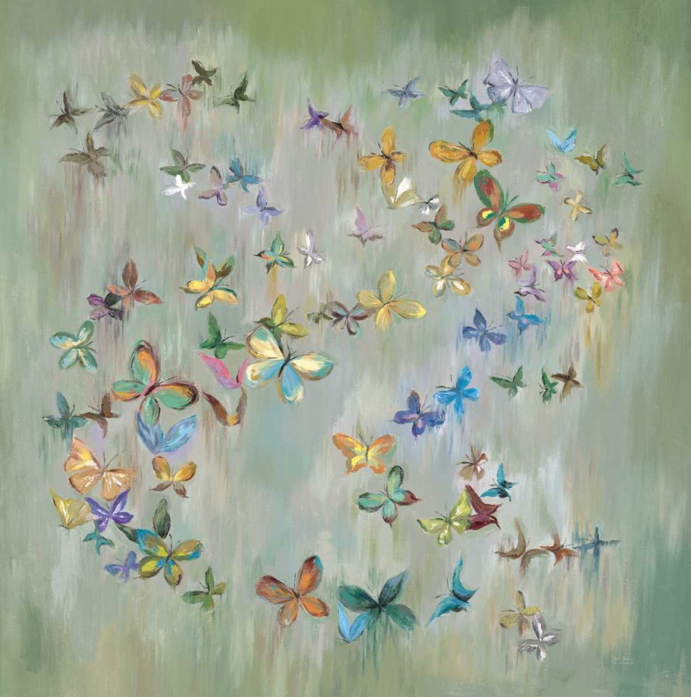 Butterfly Circle 2 art print by Art Atelier Alliance for $57.95 CAD