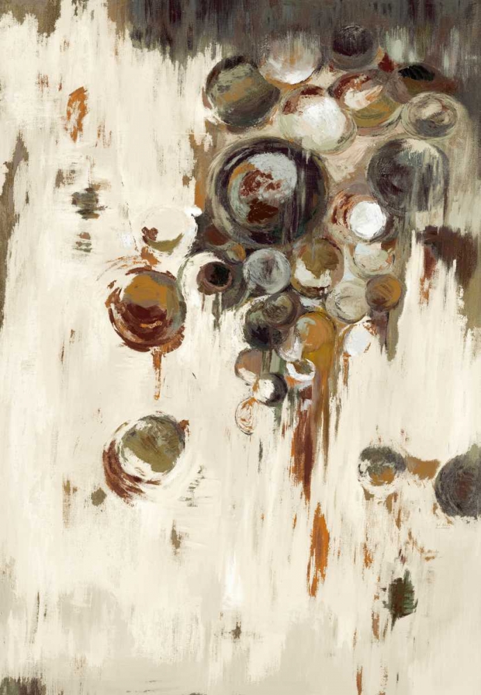 Circles in Brown art print by Art Atelier Alliance for $57.95 CAD