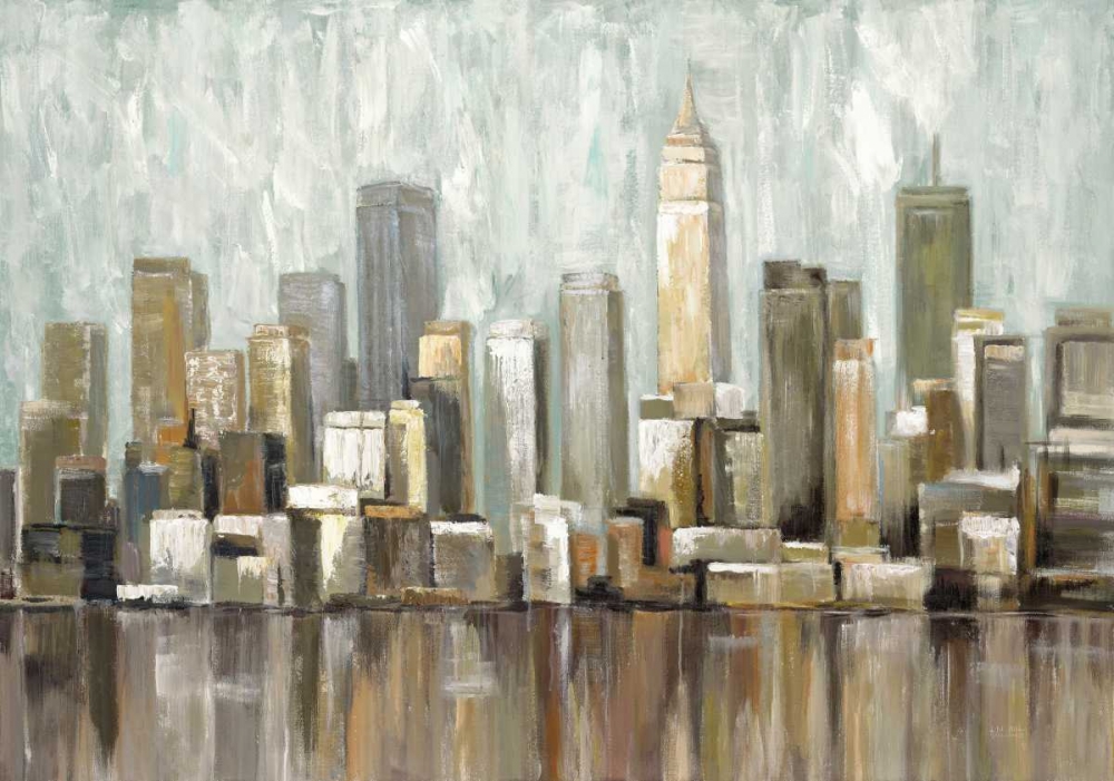 City Scape 1 art print by Art Atelier Alliance for $57.95 CAD