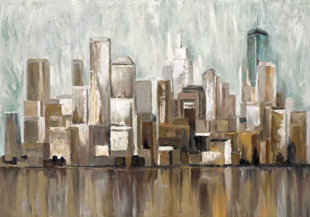 City Scape 2 art print by Art Atelier Alliance for $57.95 CAD