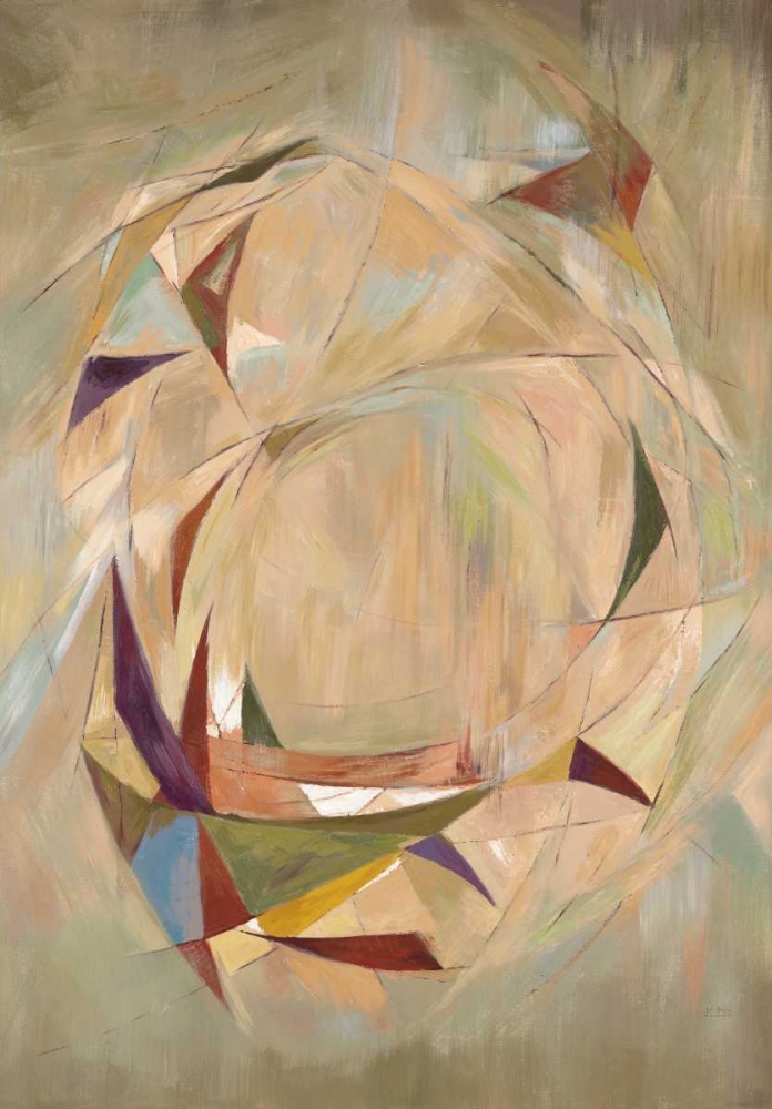 Triangle Circle art print by Art Atelier Alliance for $57.95 CAD