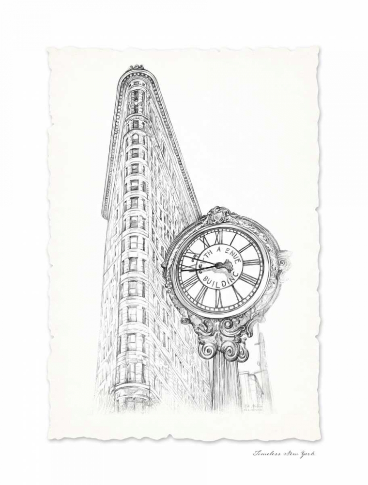 New York Sketch Pen and Ink art print by Art Atelier Alliance for $57.95 CAD