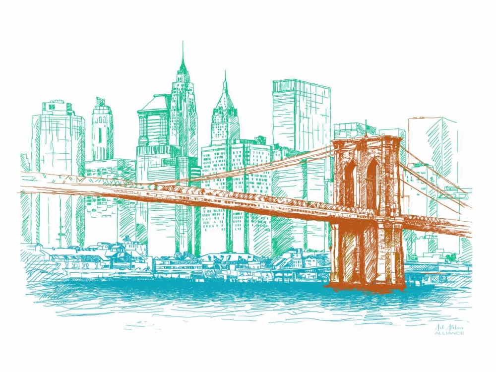 City Print Project art print by Art Atelier Alliance for $57.95 CAD
