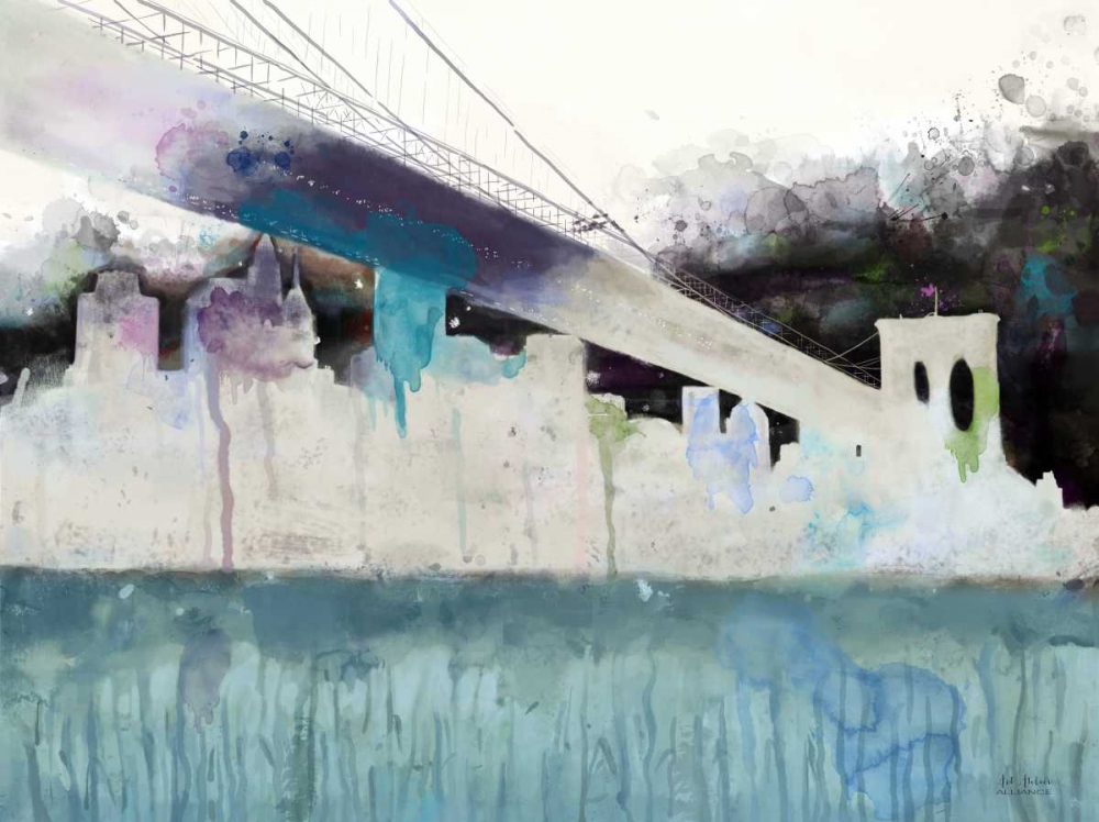 Painted City art print by Art Atelier Alliance for $57.95 CAD