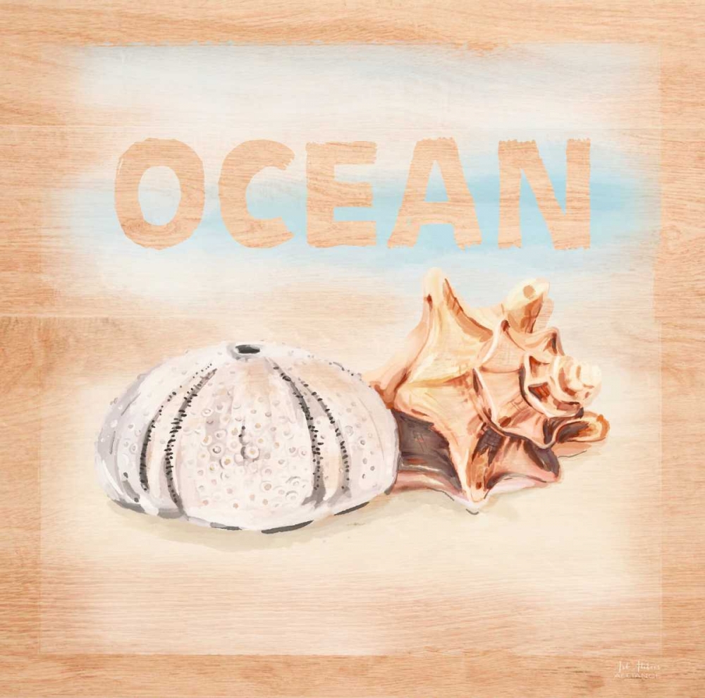 Natural Ocean Words art print by Art Atelier Alliance for $57.95 CAD