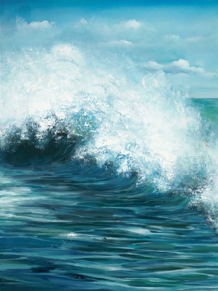Coastal Wave 1 art print by Art Atelier Alliance for $57.95 CAD