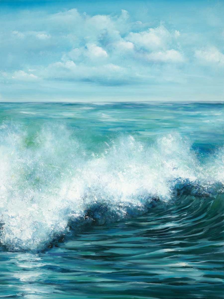 Coastal Wave 2 art print by Art Atelier Alliance for $57.95 CAD