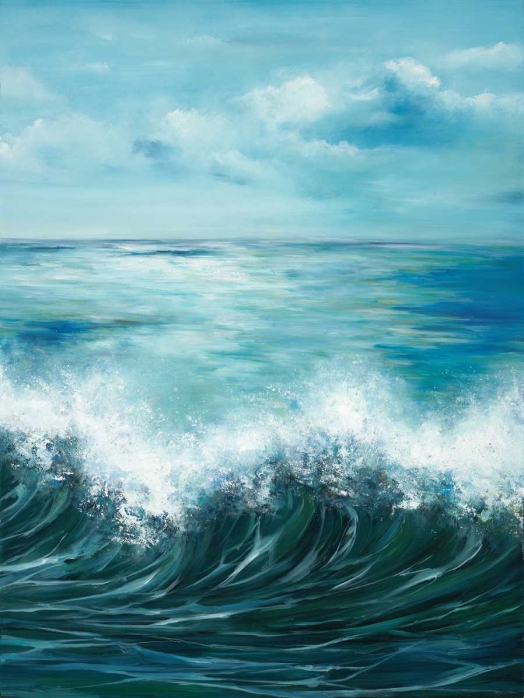 Coastal Wave 3 art print by Art Atelier Alliance for $57.95 CAD