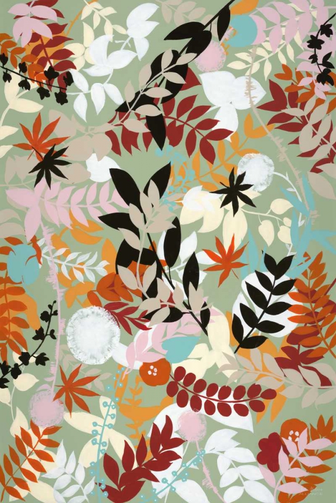 Leaves of Joy 1 art print by Art Atelier Alliance for $57.95 CAD