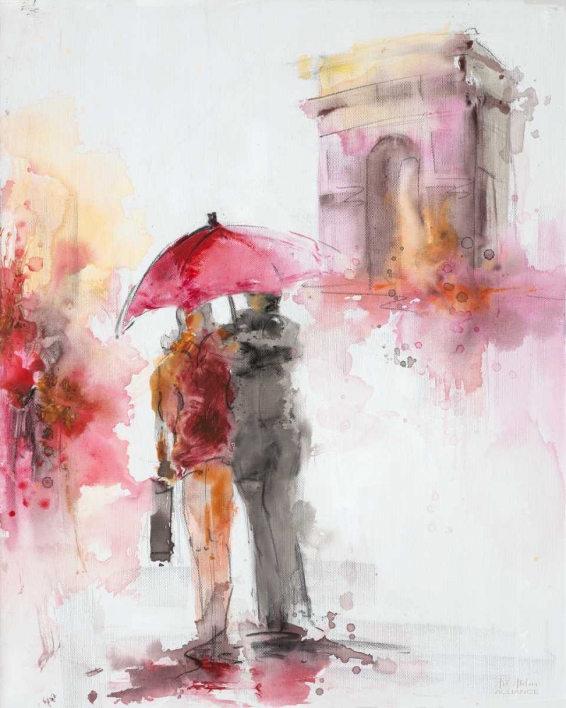 Watery Romance 1 art print by Art Atelier Alliance for $57.95 CAD