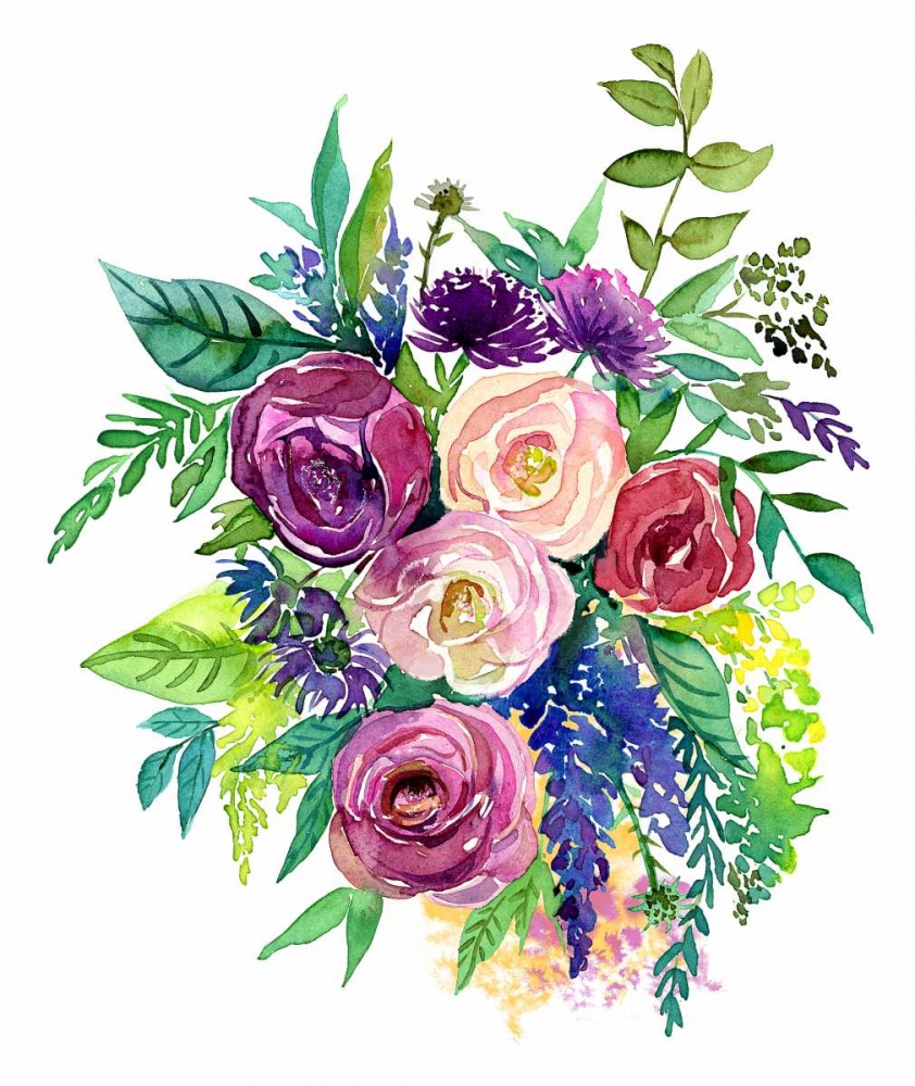 Enchanted Roses art print by Jin Jing for $57.95 CAD