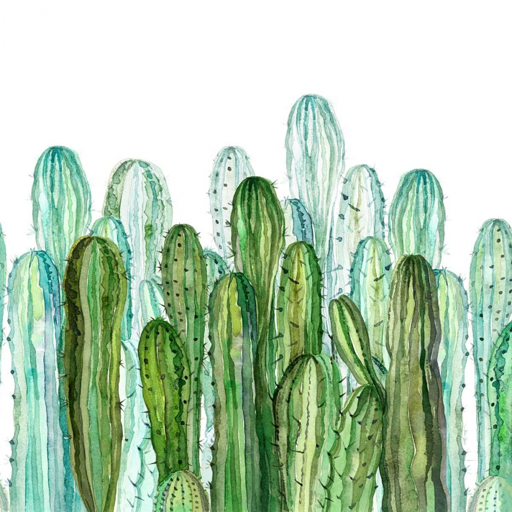 Delight cactus garden 2 art print by Jin Jing for $57.95 CAD