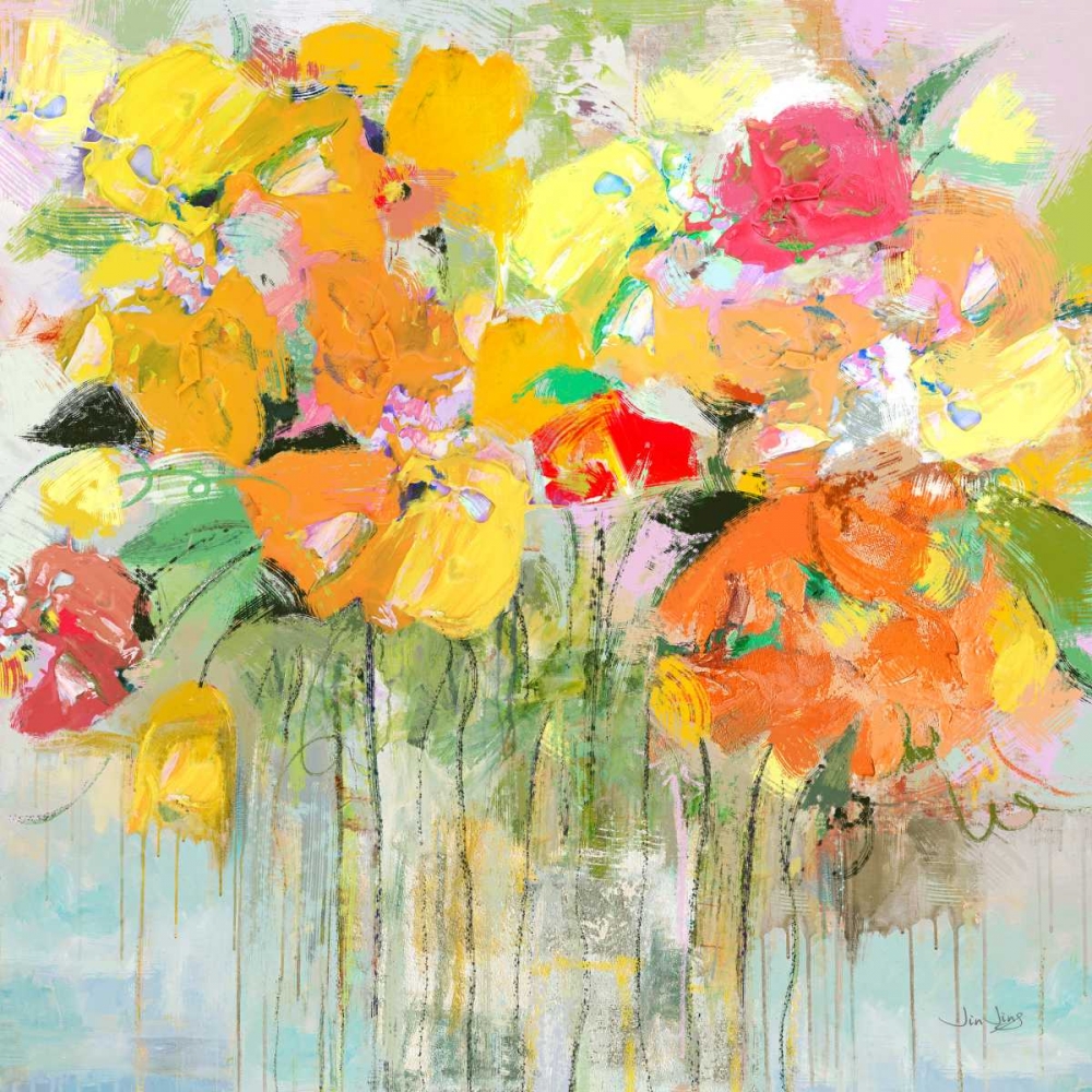 Jubilant art print by Jin Jing for $57.95 CAD