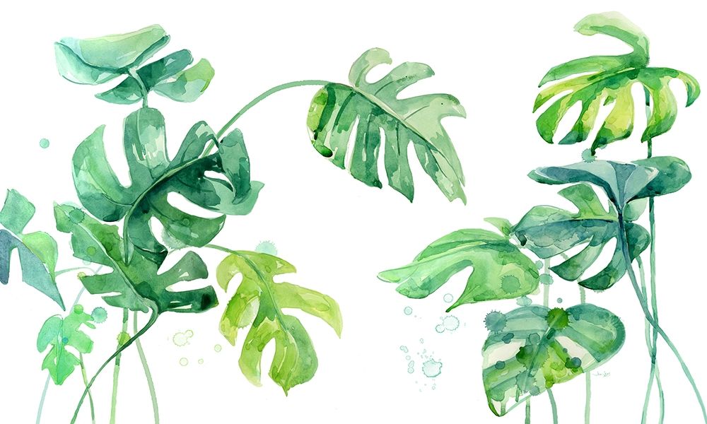 Lush and Tropical art print by Jin Jing for $57.95 CAD