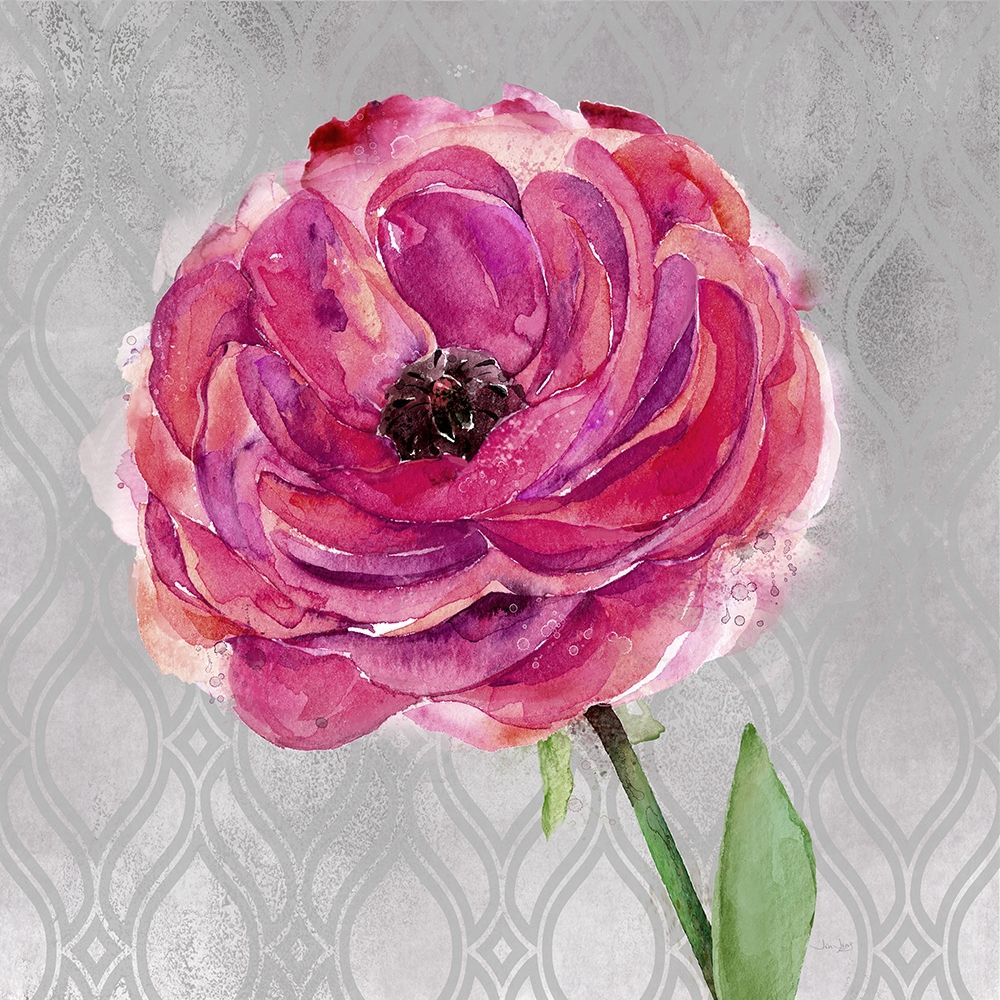 Floral Inspired 2 art print by Jin Jing for $57.95 CAD