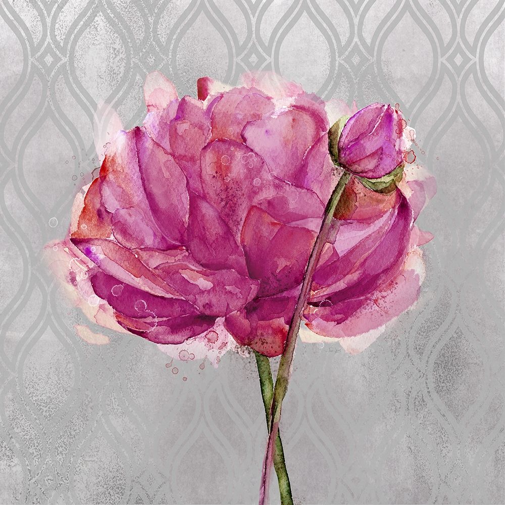 Floral Inspired 2 art print by Jin Jing for $57.95 CAD