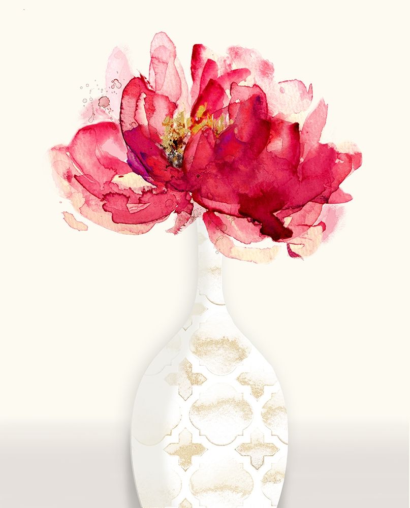 Splash of Petals 1 art print by Jin Jing for $57.95 CAD