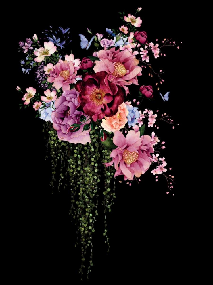 Peony and Roses II art print by Summer Thornton for $57.95 CAD