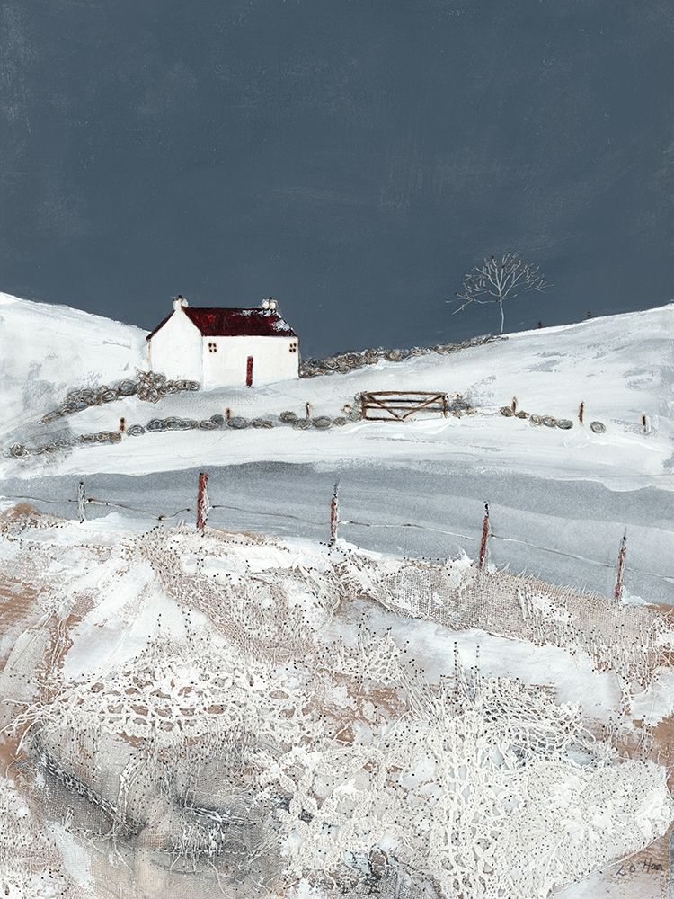 One Winters Night art print by Louise OHara for $57.95 CAD