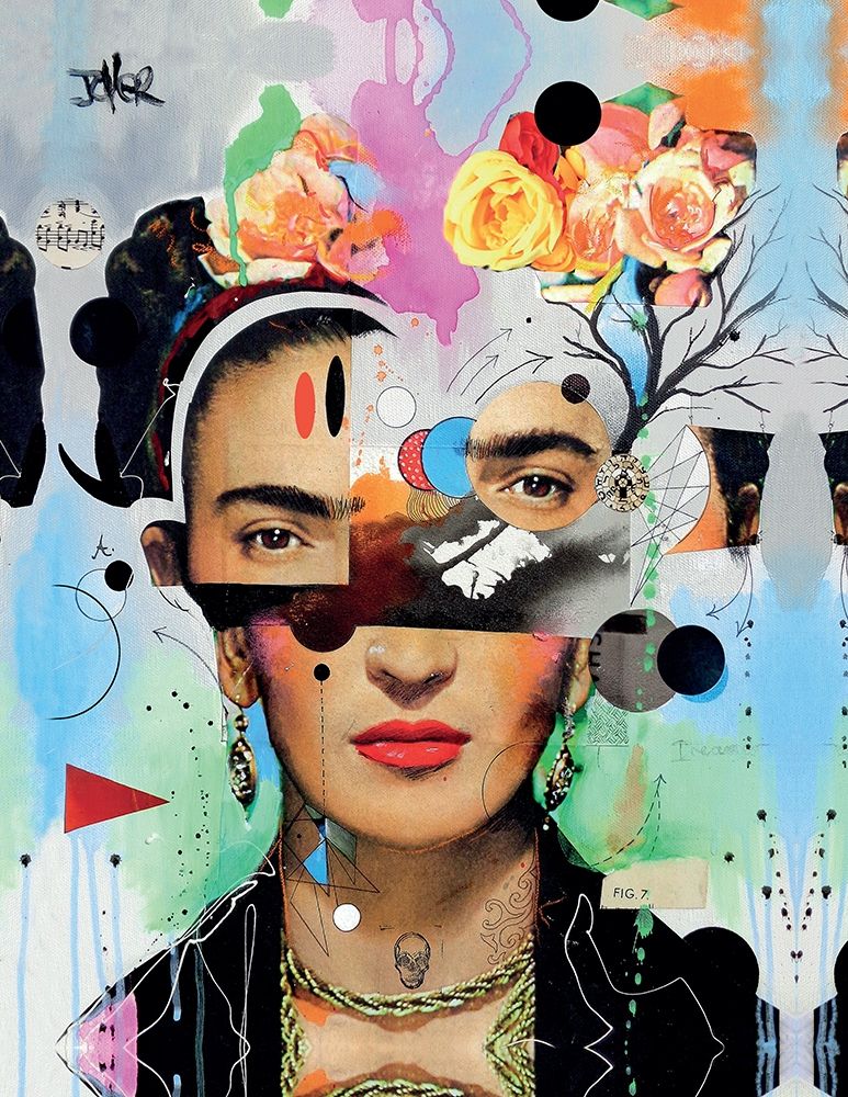 Kahlo Anaylitica art print by Loui Jover for $57.95 CAD
