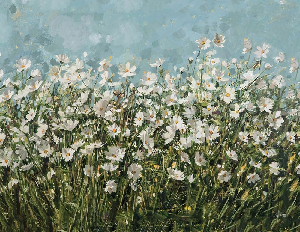 White Cosmos art print by Anne-Marie Butlin for $57.95 CAD