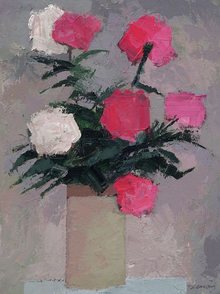 Pink and White Peonies art print by Paul Donaghy for $57.95 CAD
