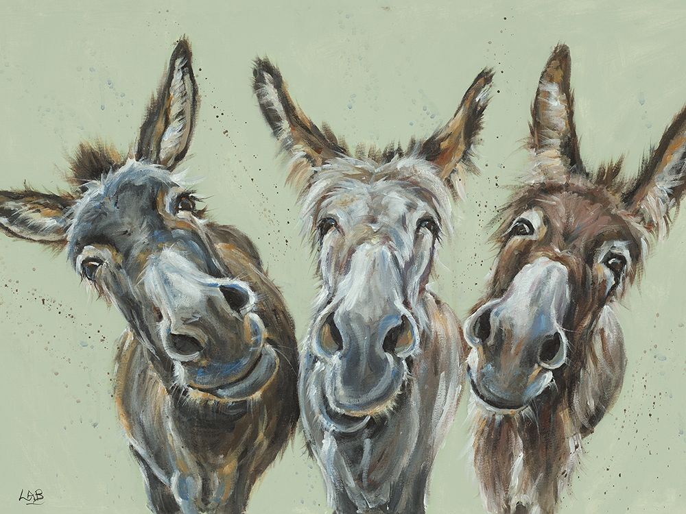 Wise Asses art print by Louise Brown for $57.95 CAD