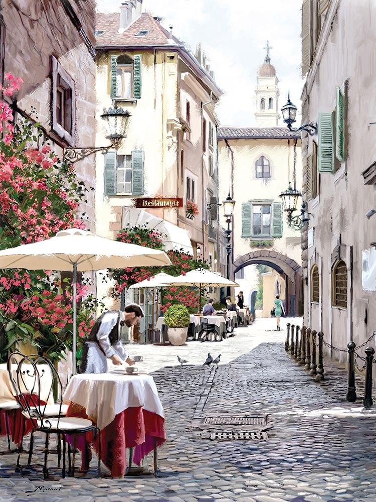 Cobbled Street art print by Richard Macneil for $57.95 CAD
