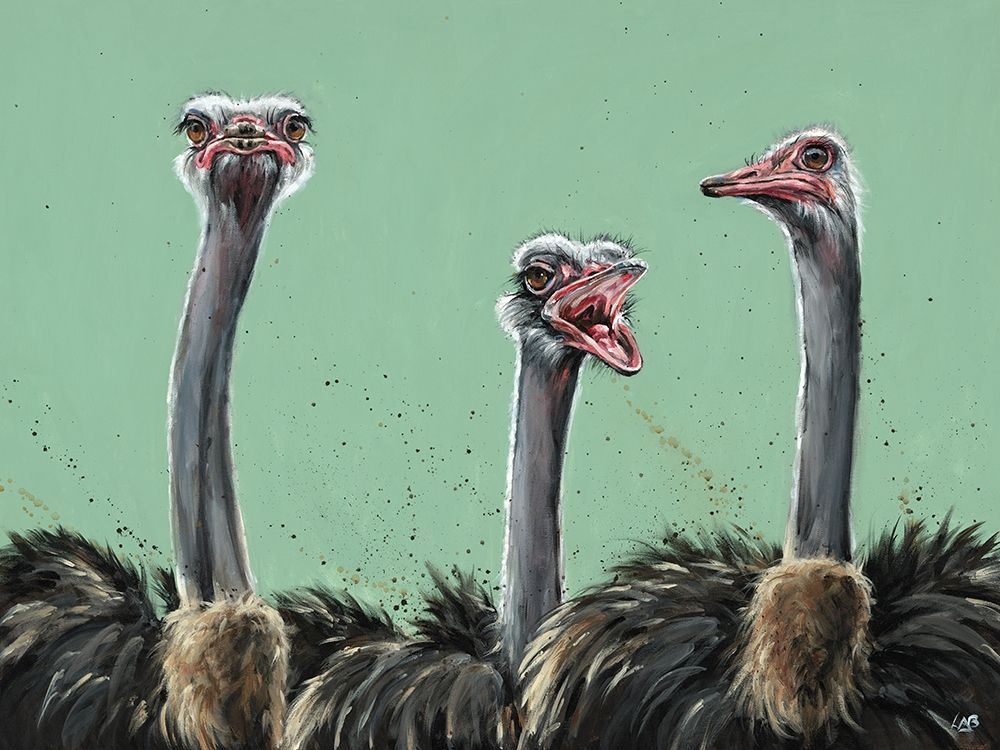 Heads Up! art print by Louise Brown for $57.95 CAD