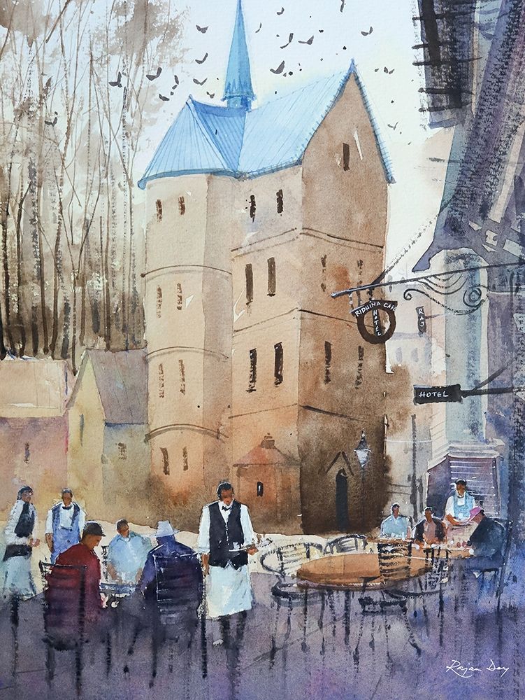 Ribe Cathedral, Denmark art print by Rajan Dey for $57.95 CAD