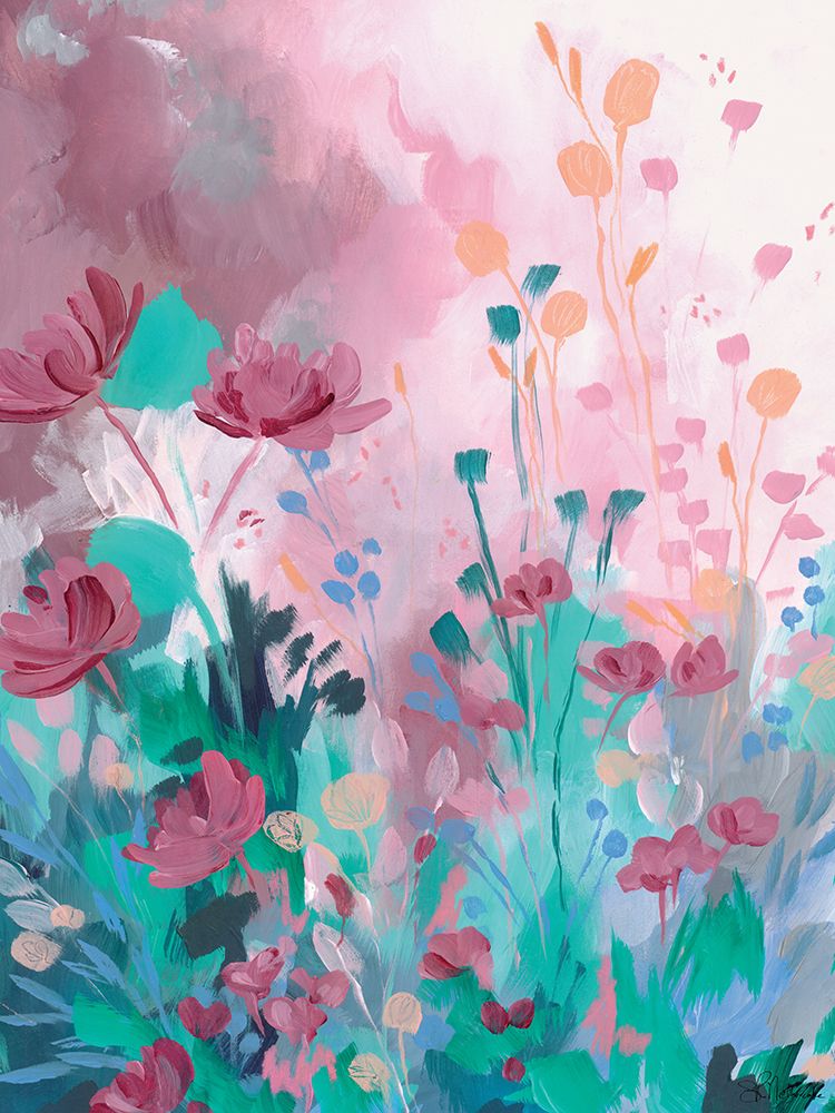Fantaisie Florale LVII art print by Susan Nethercote for $57.95 CAD