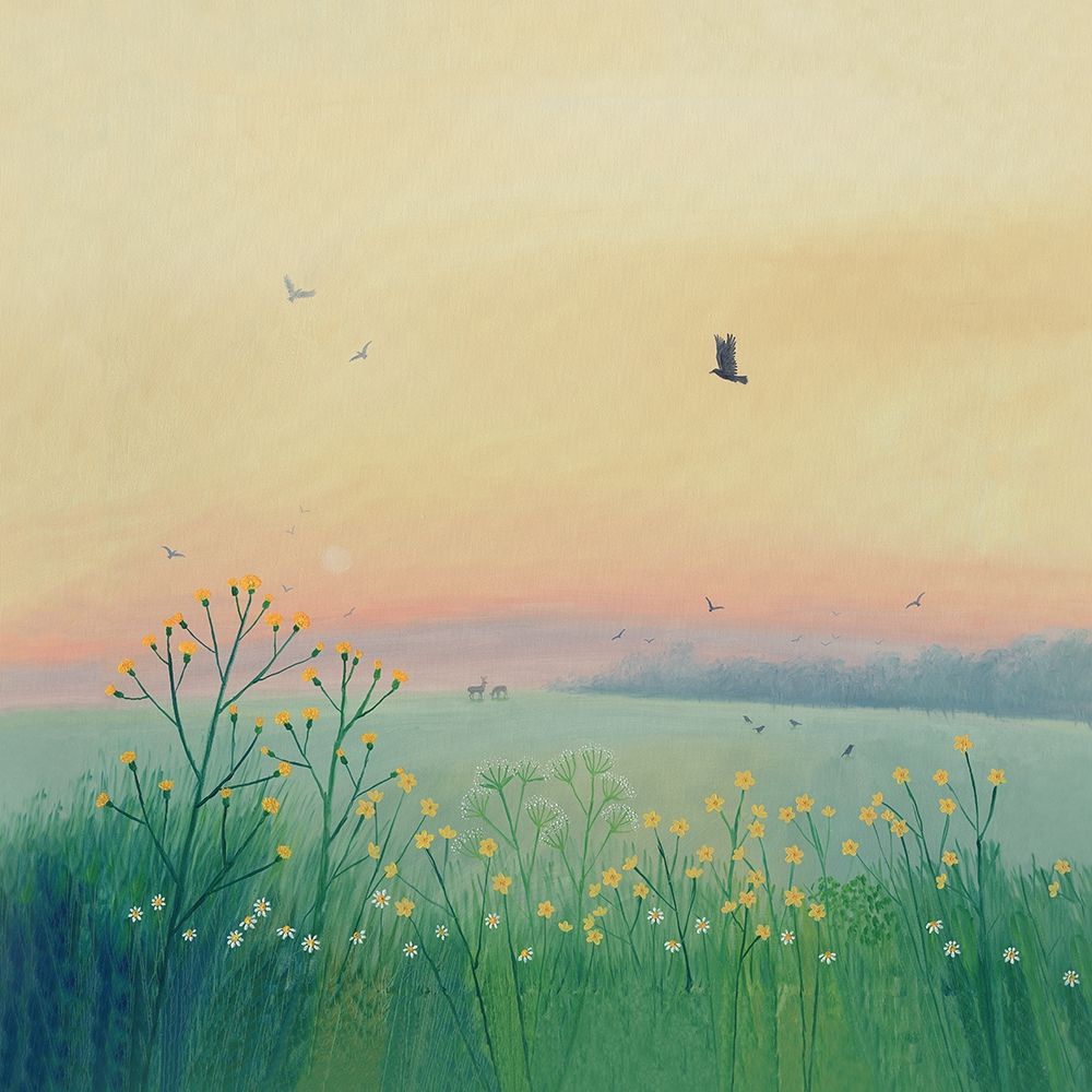Morning Haze art print by Jo Grundy for $57.95 CAD