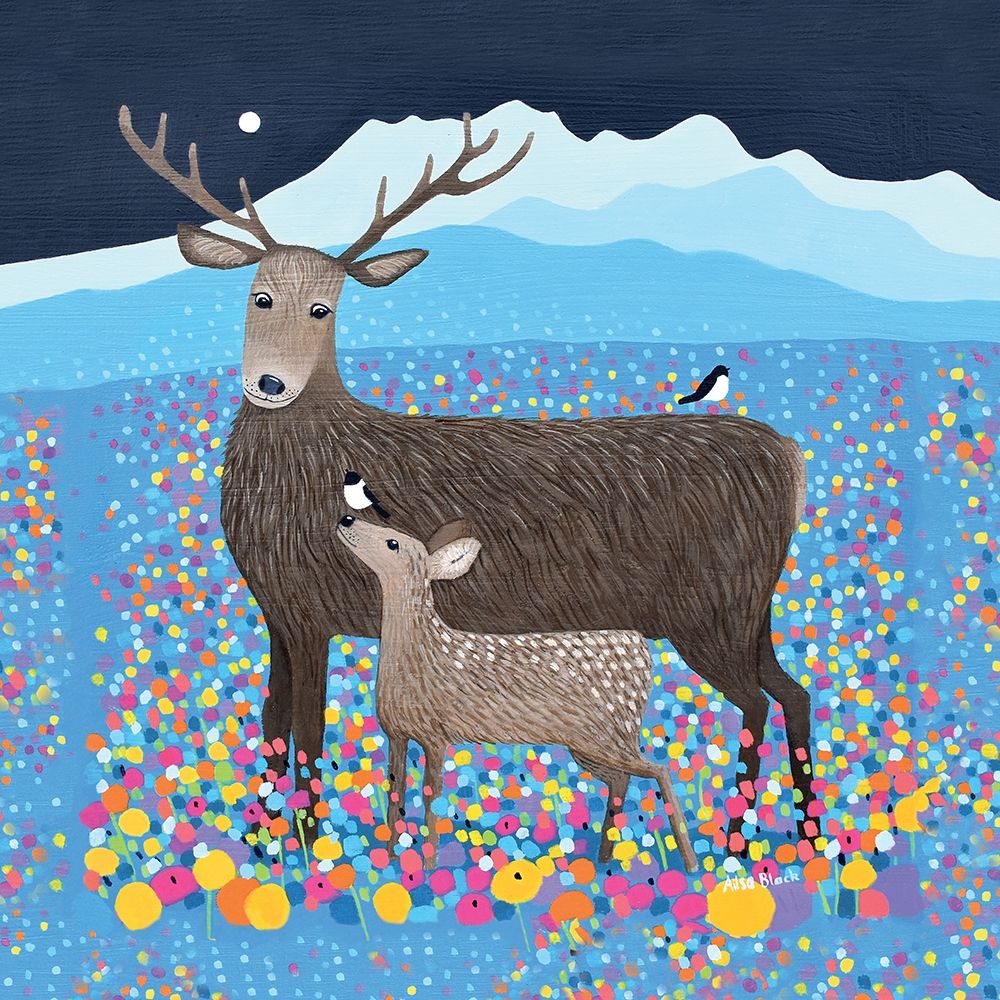 Flowers of the Glen art print by Ailsa Black for $57.95 CAD