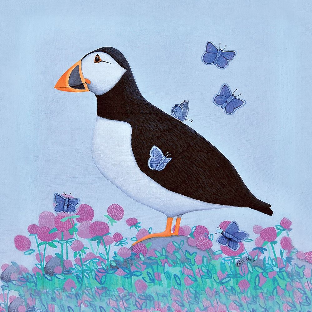 Puffs of Blue art print by Ailsa Black for $57.95 CAD