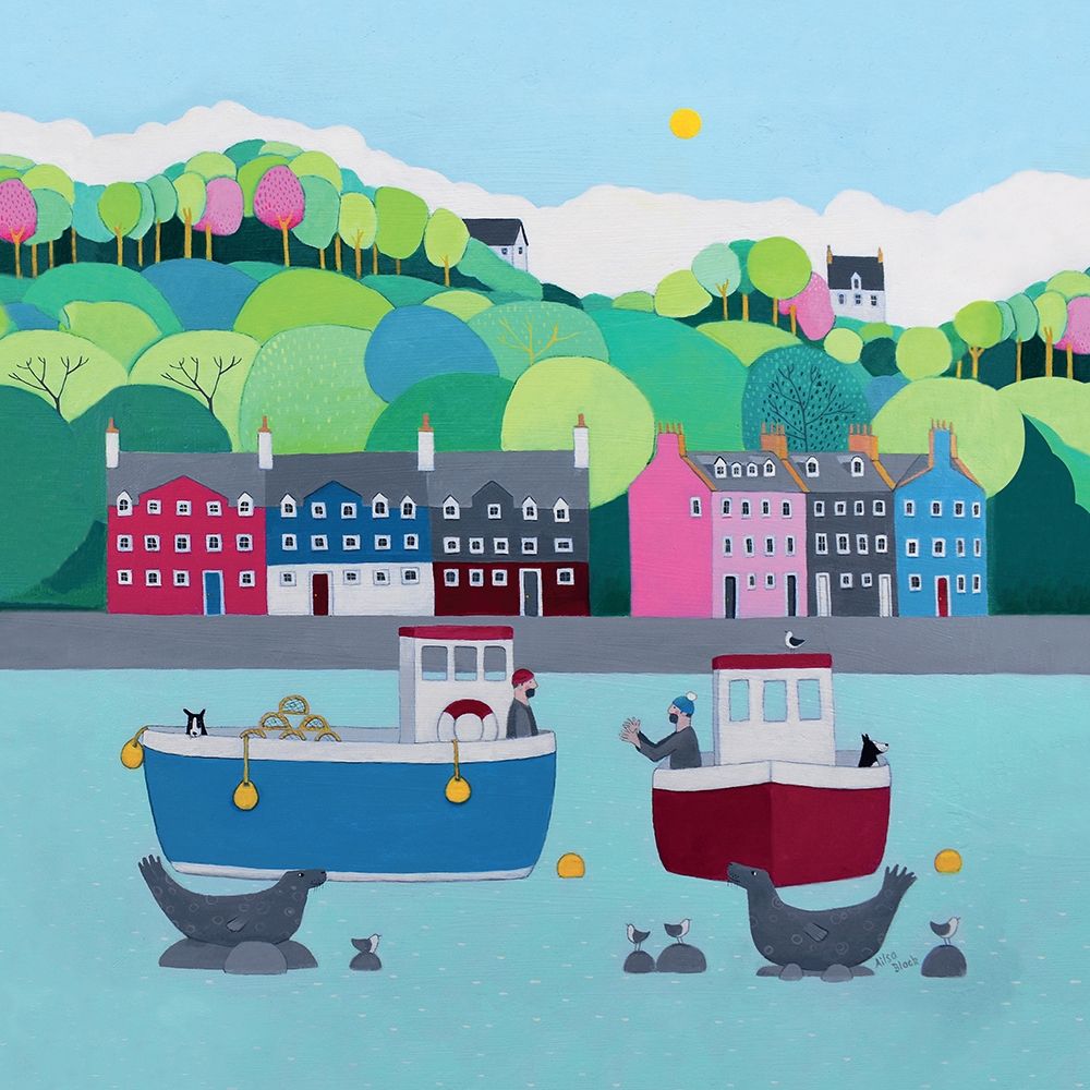 The One That Got Away From Tobermory Bay art print by Ailsa Black for $57.95 CAD