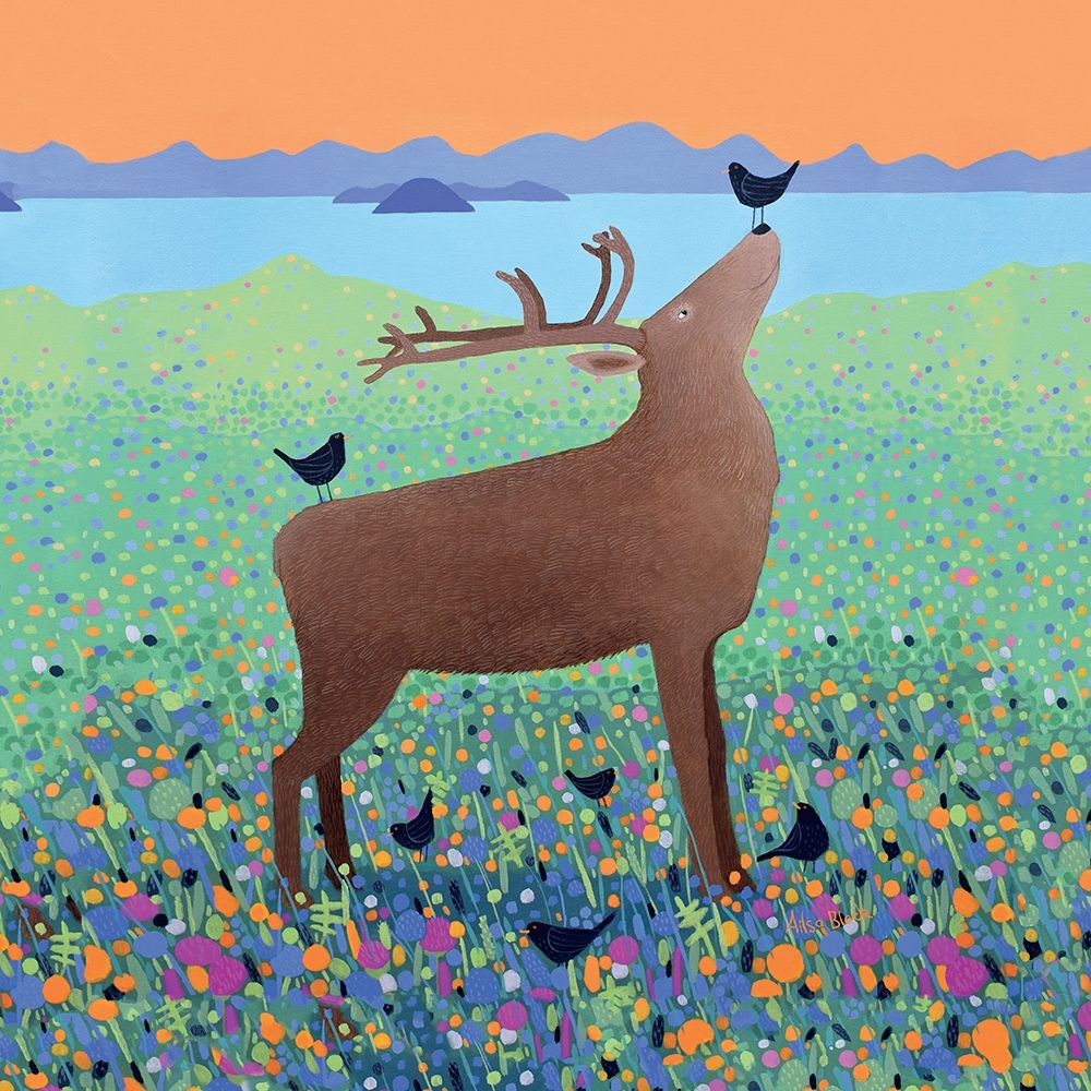 The Gathering art print by Ailsa Black for $57.95 CAD