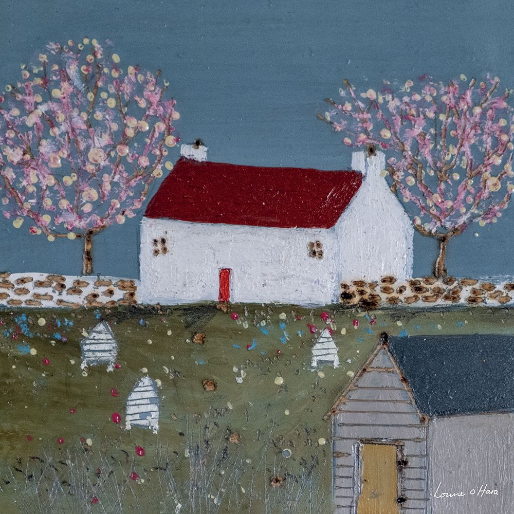 The Shed with the Yellow Door II art print by Louise OHara for $57.95 CAD
