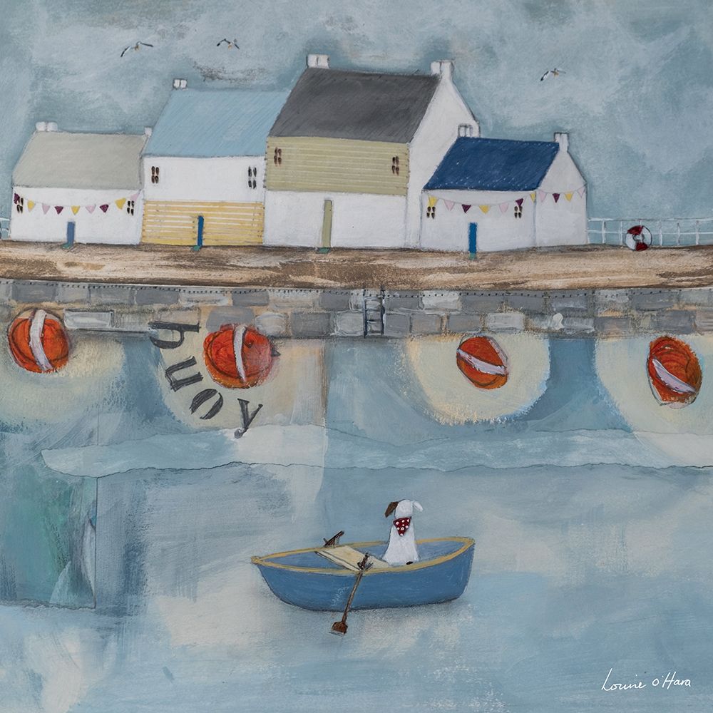 Waiting Patiently art print by Louise OHara for $57.95 CAD